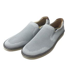Johnston & Murphy Men's McGuffey Knit Slip-On shoes Size 10.5 Grey‎